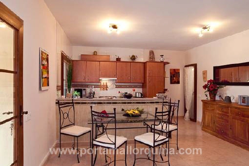 Kitchen and dining area
