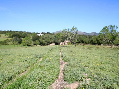 Plot with view of the village