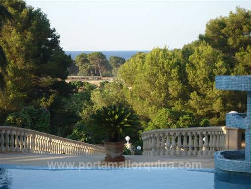 High standing finca with fantastic sea view