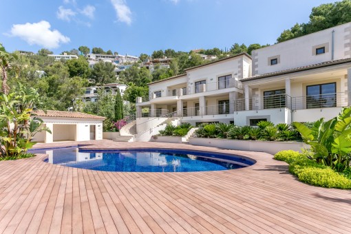 Dream Villa with southern exposure on the Son Vida golf course