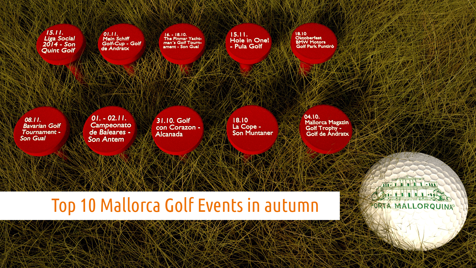 Golf Events Mallorca autumn 2014