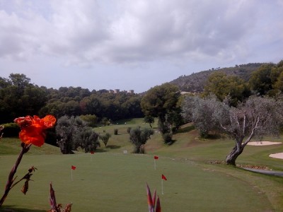 golf course real golf de bendinat, southwest Majorca