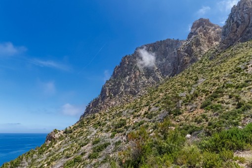 Breathtaking mountain range