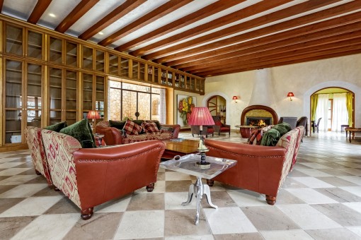 Luxury living area