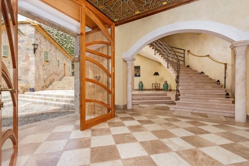 Grand entrance hall