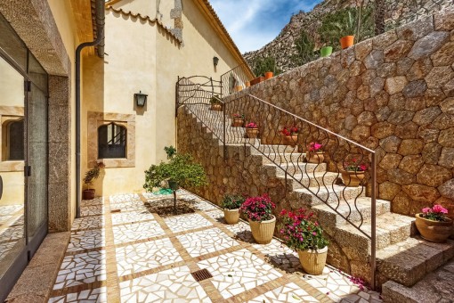 Idyllic patio