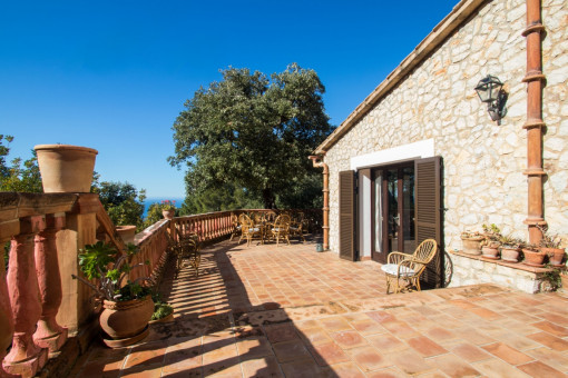 The finca is situated in a dreamlike location