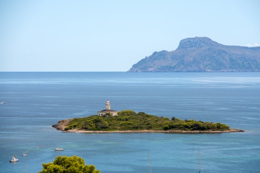 Panoramic views over the bay of Alcudia