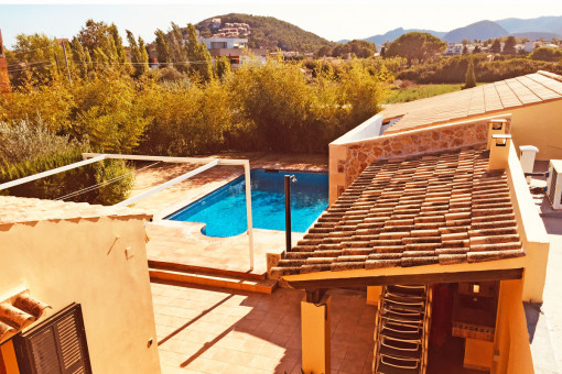 Pool area