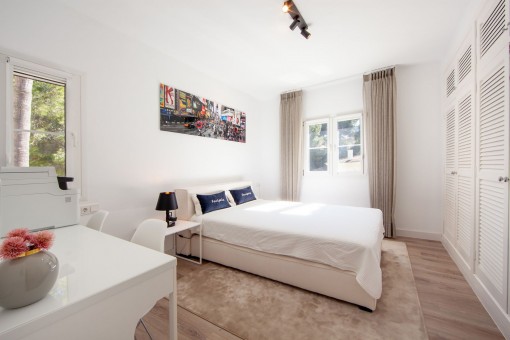 One of 4 bedrooms