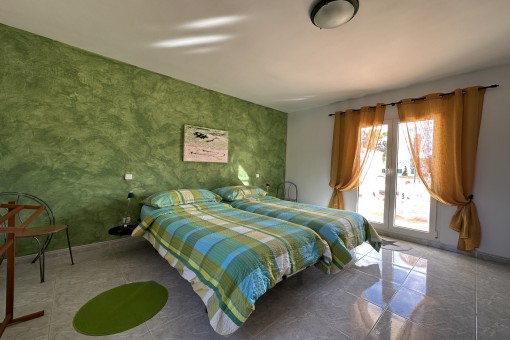 One of 3 bedrooms