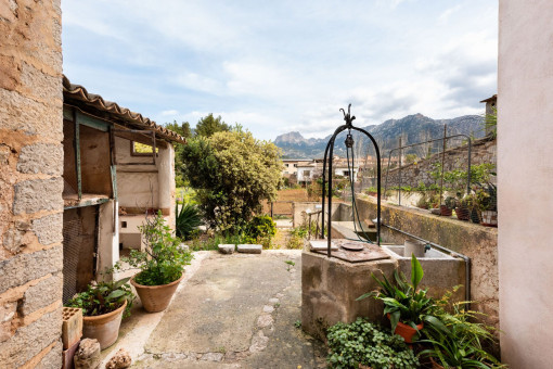 Mountain view from the terrace