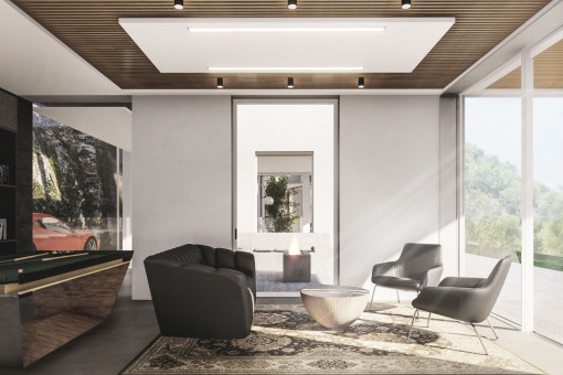 Lounge area
