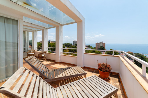 Wonderful penthouse with sea views in San Augustin