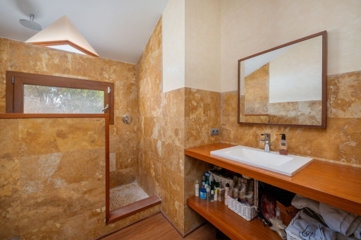 Bathroom with shower