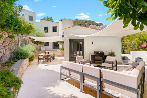 Mediterranean outdoor terraces