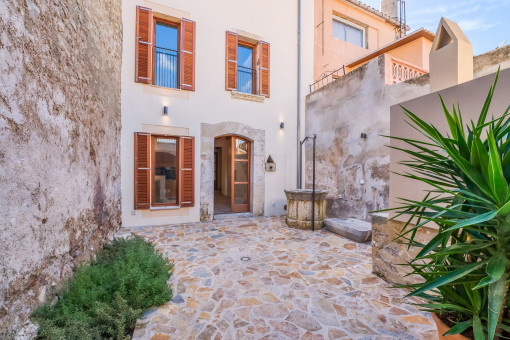 Patio of the townhouse