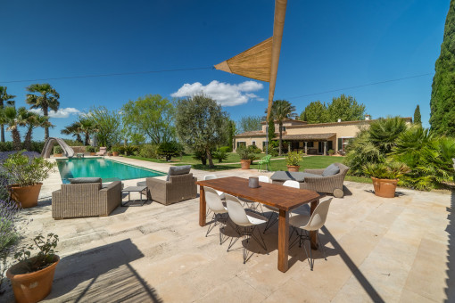 Pool area