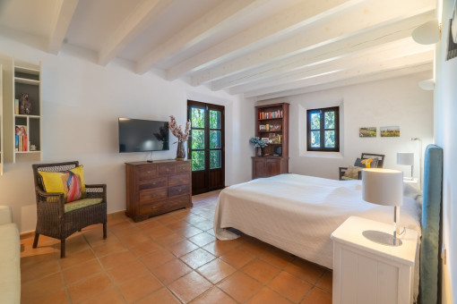 One of 4 bedrooms