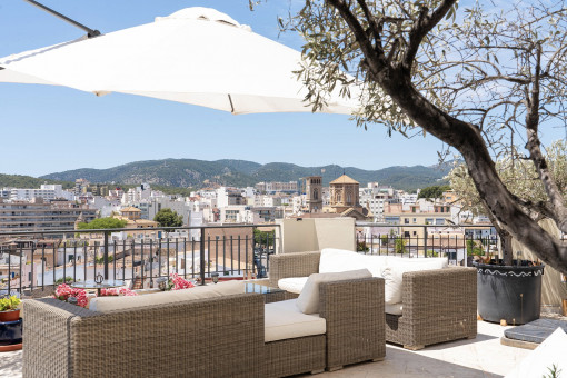 Living with panoramic views of the Tramuntana mountains