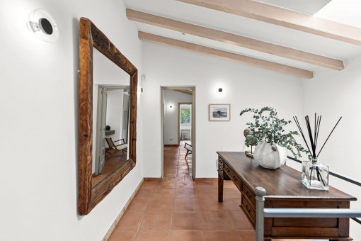 Upper floor hallway