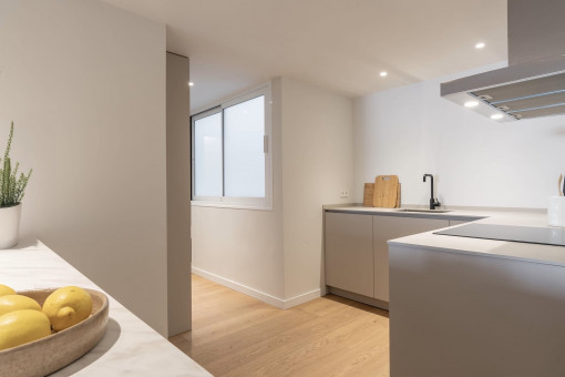 Modern, fully equipped kitchen