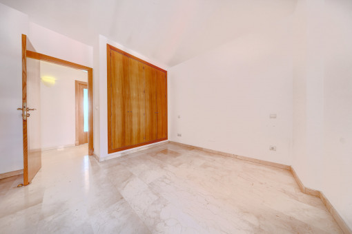 One of three bedrooms 