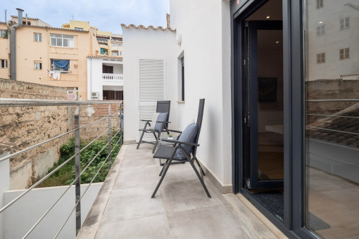 Balcony on the main living level