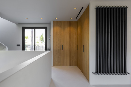 Master area with adjoining bathroom