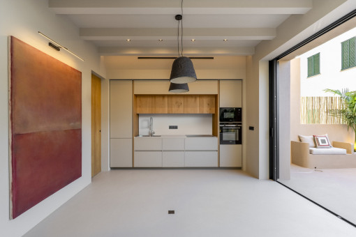 Living area with adjoining terrace