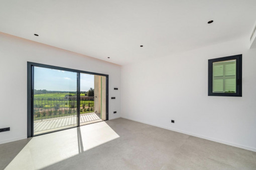 Master bedroom on the first floor