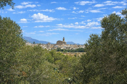 View towards Santanyí