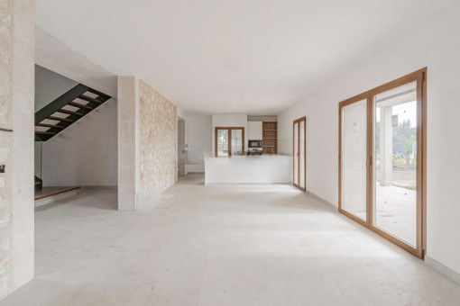 Living and dining room