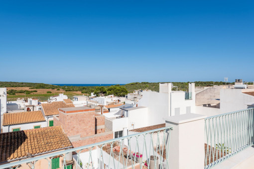 Panorama view to the sea