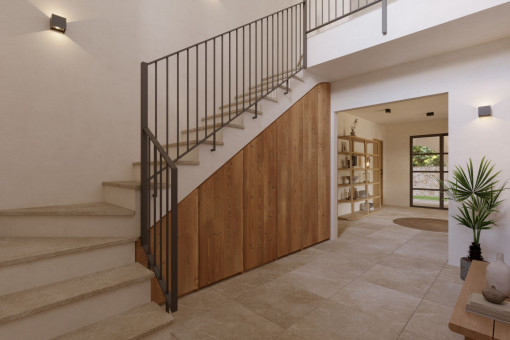 Entrance and staircase