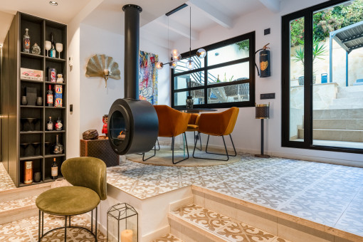 View from the living area