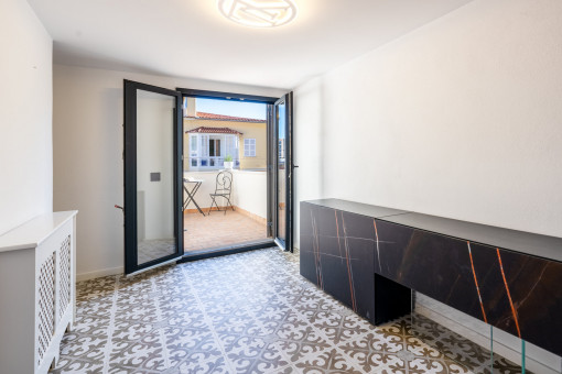 One of the 3 bedrooms