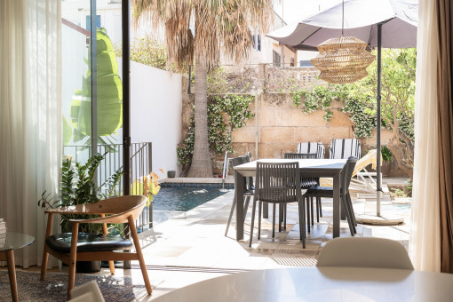 View from the living area