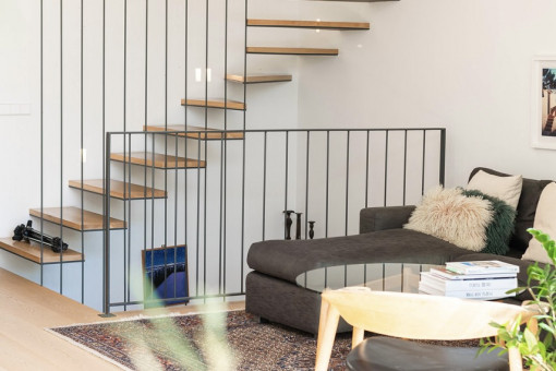 Staircase in the living area