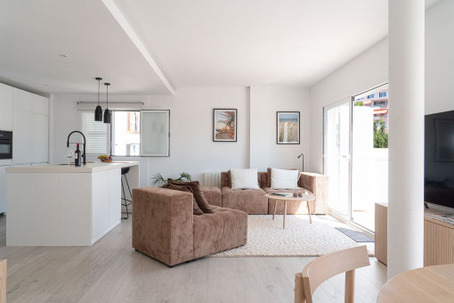 Open Living-Dining Area