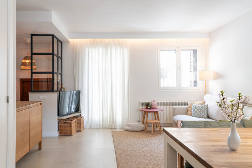 Light-filled living area