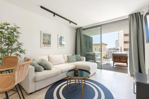 Living and dining area