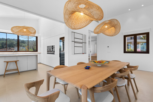 High-end, separable kitchen – ideal for maximum discretion and everyday comfort