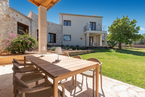 Outdoor areas ideal for relaxation and social gatherings