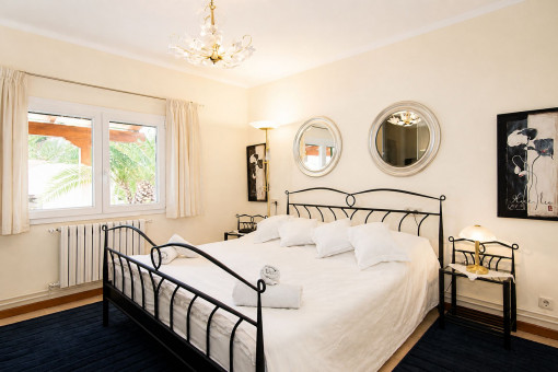 First bedroom on the ground floor