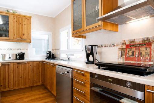 Large and modern kitchen