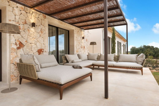 Terrace with space to enjoy nature