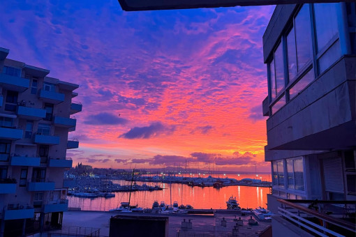 Dreamlike sunset