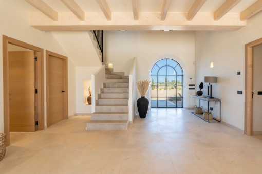 Bright entrance area