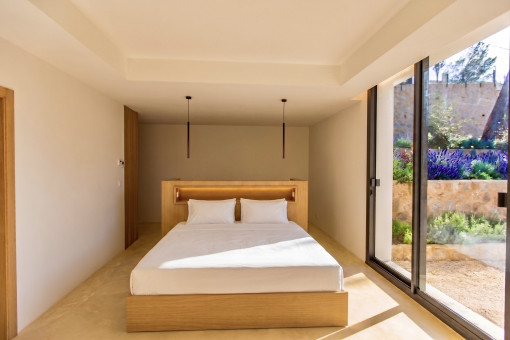 Bedroom with garden access